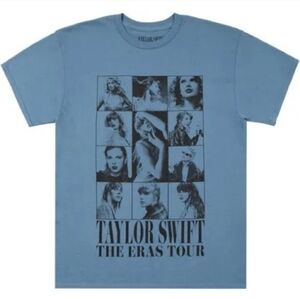 Taylor Swift Blue Eras Tour Tee SZ Small NEW